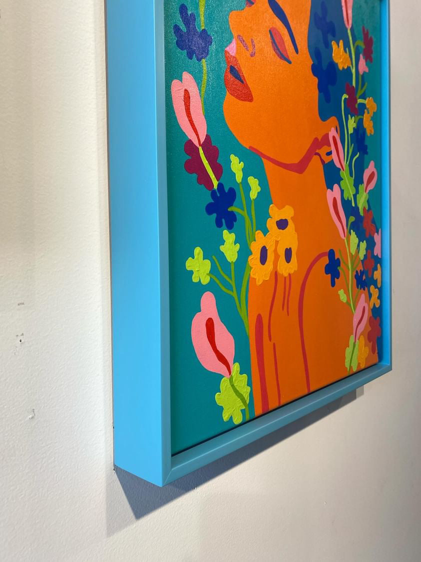 Sundown Flora Original Artwork