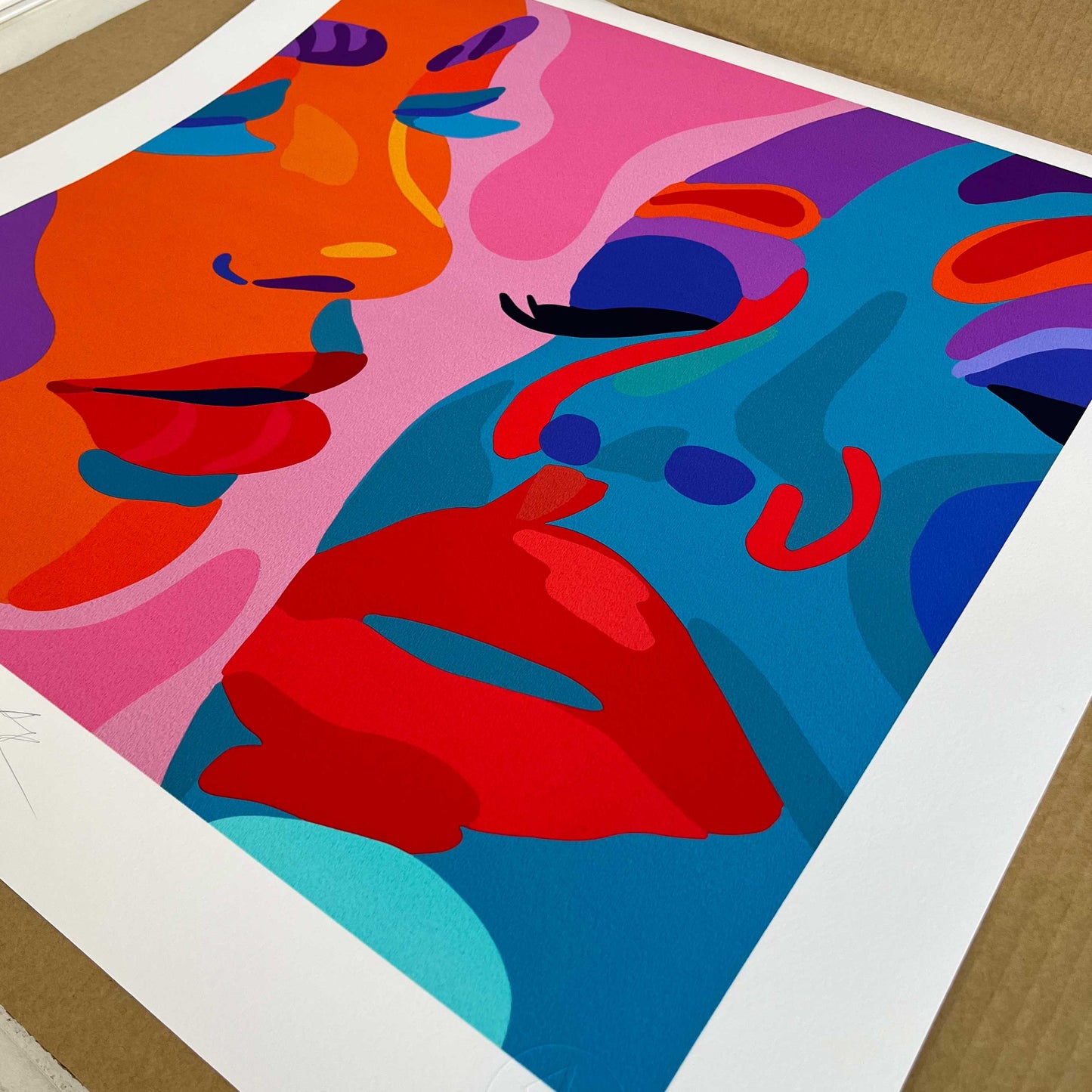 Between Us Limited Edition print