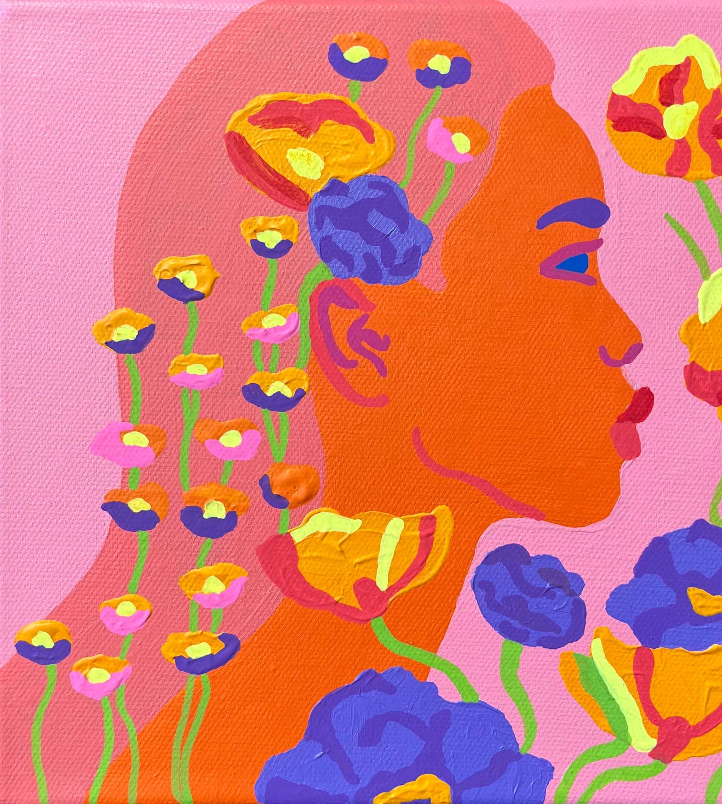 Blossom 6 - Original Artwork on Canvas