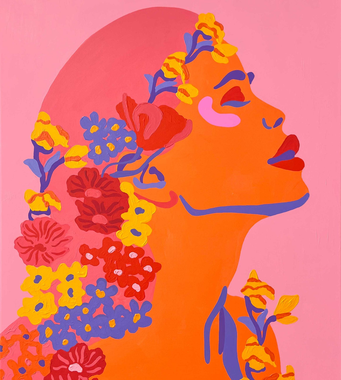 Blossom Beauty - Original Artwork on Canvas