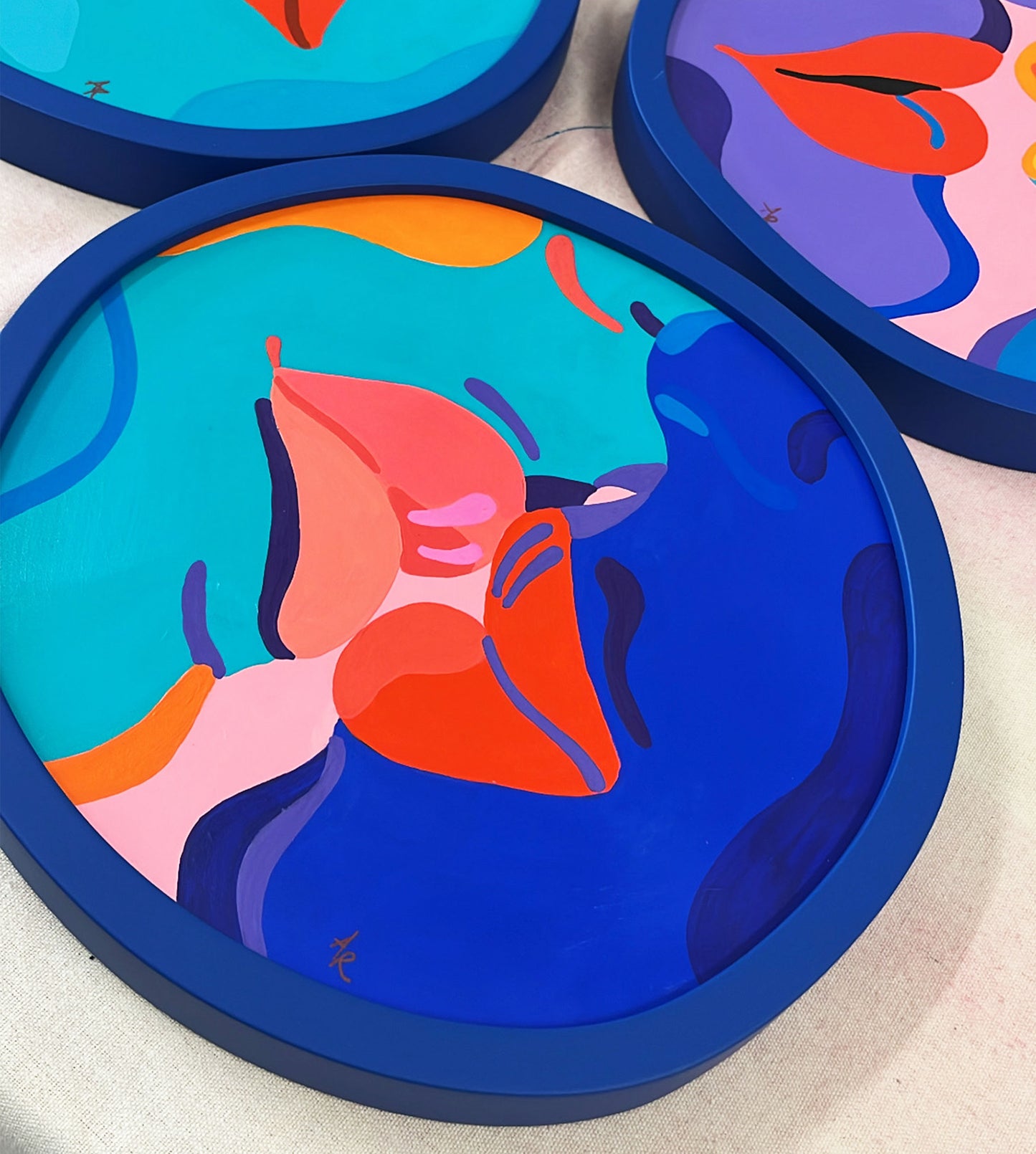 Blue Kiss Original Artwork