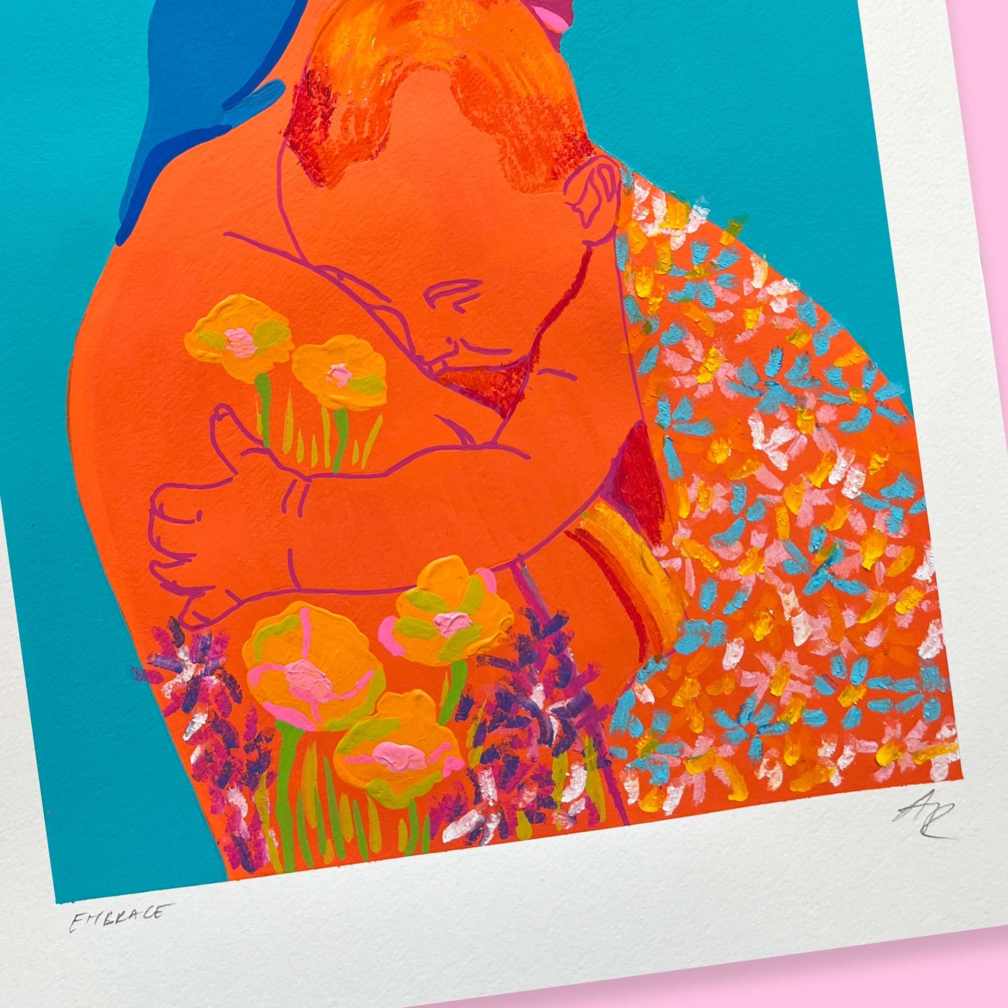 Embrace - Original Artwork on Paper