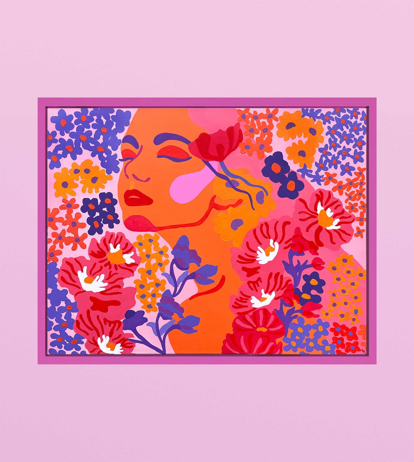 Garden Nymph - Original Artwork on Canvas