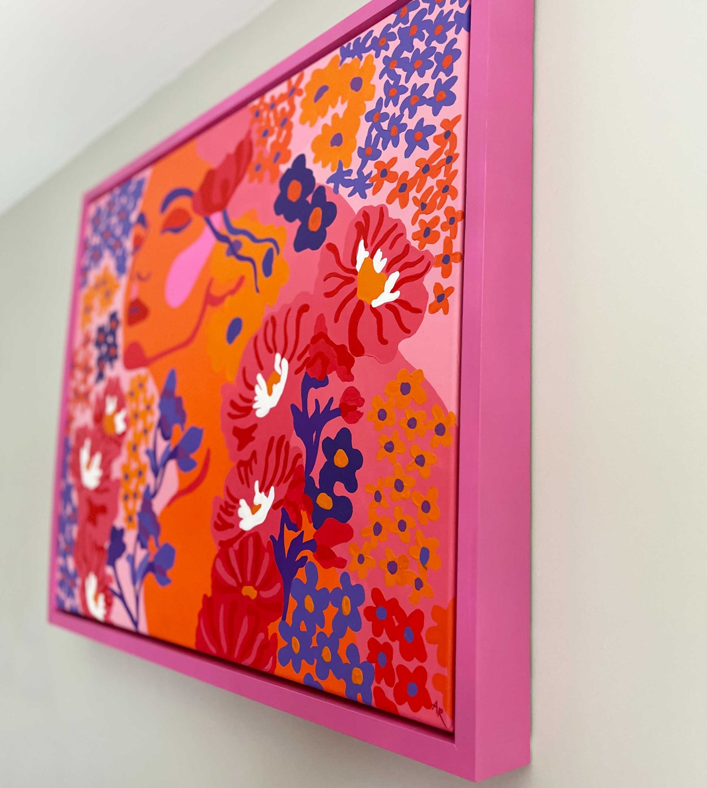 Garden Nymph - Original Artwork on Canvas