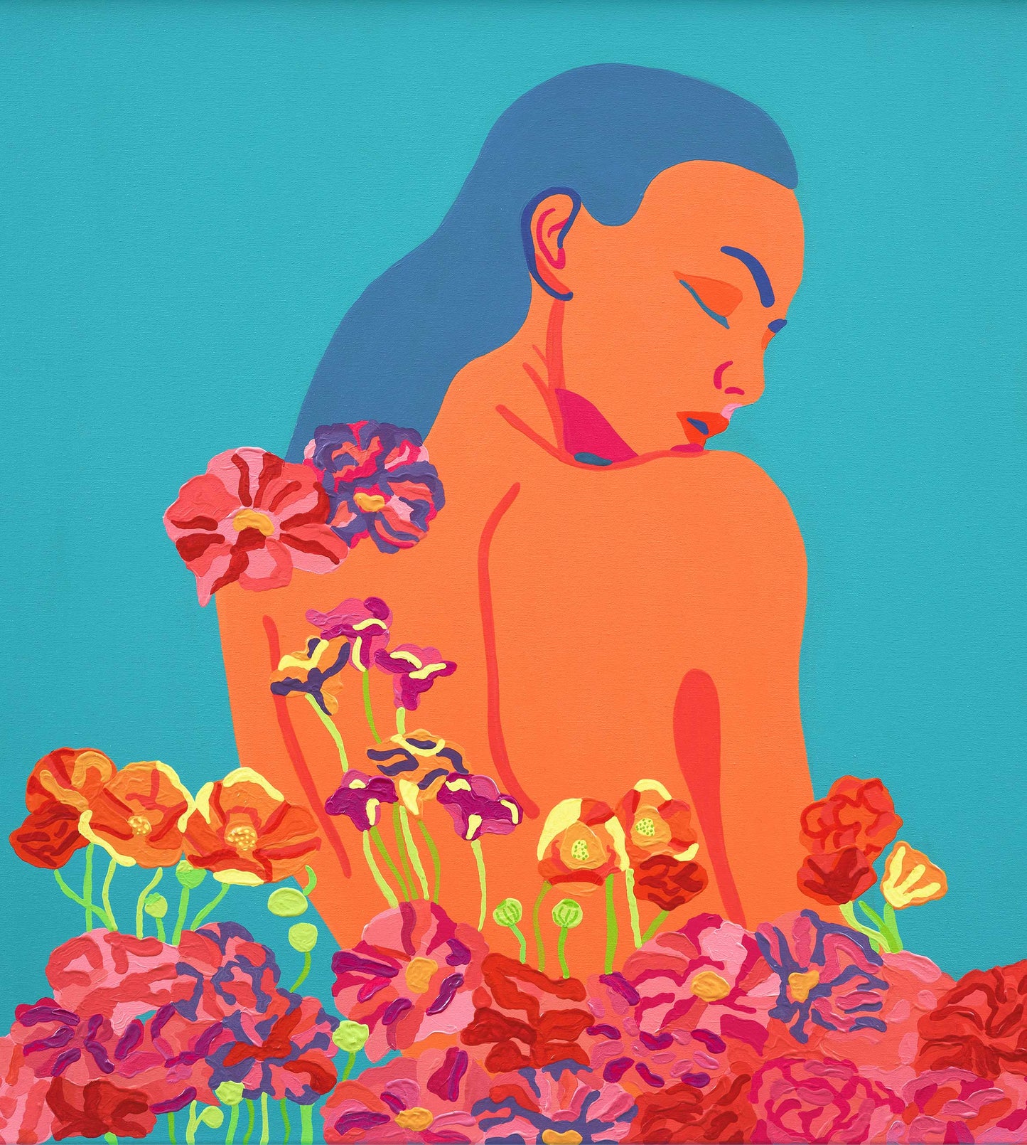 Midnight Meadow Original Artwork