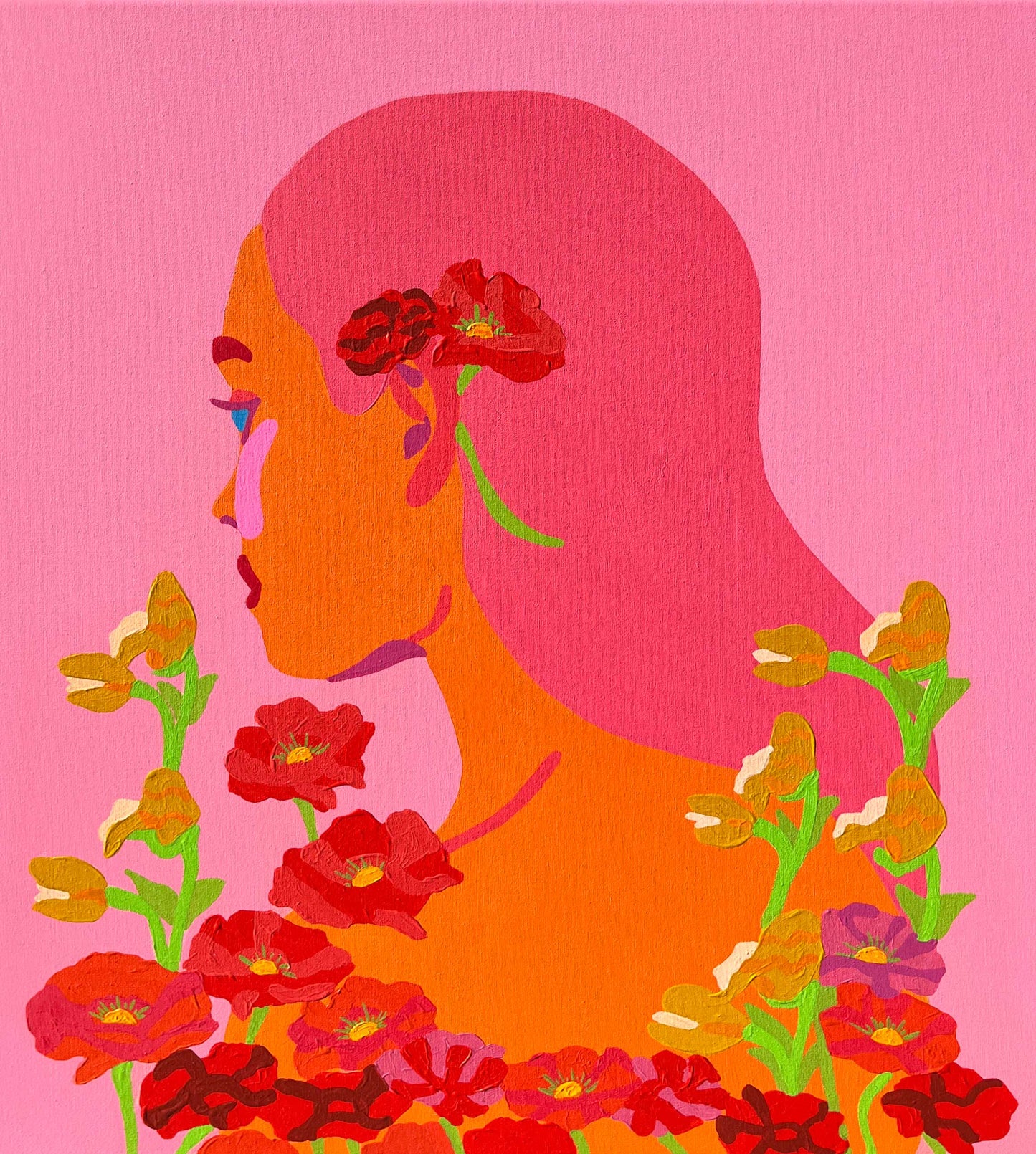 Petals - Original Artwork on Canvas