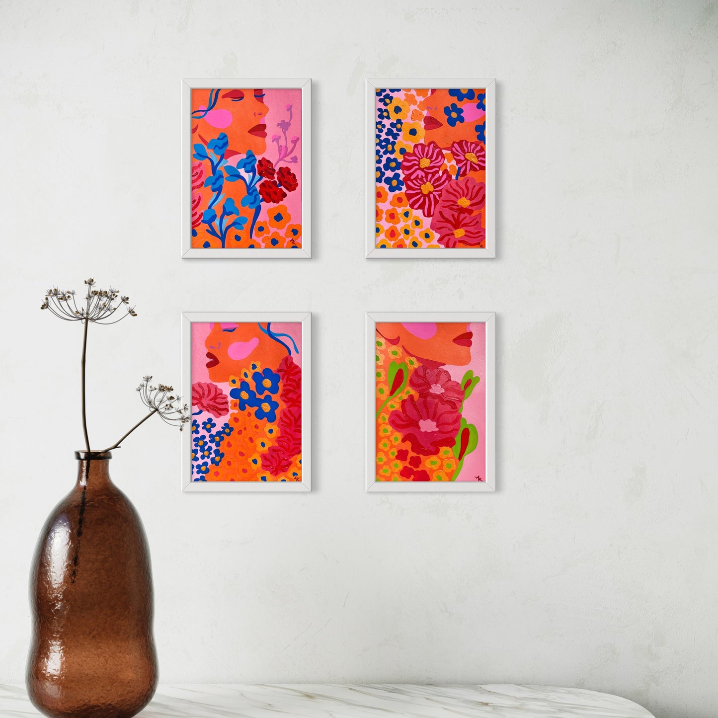 Floral study IV- Original Artwork on Paper