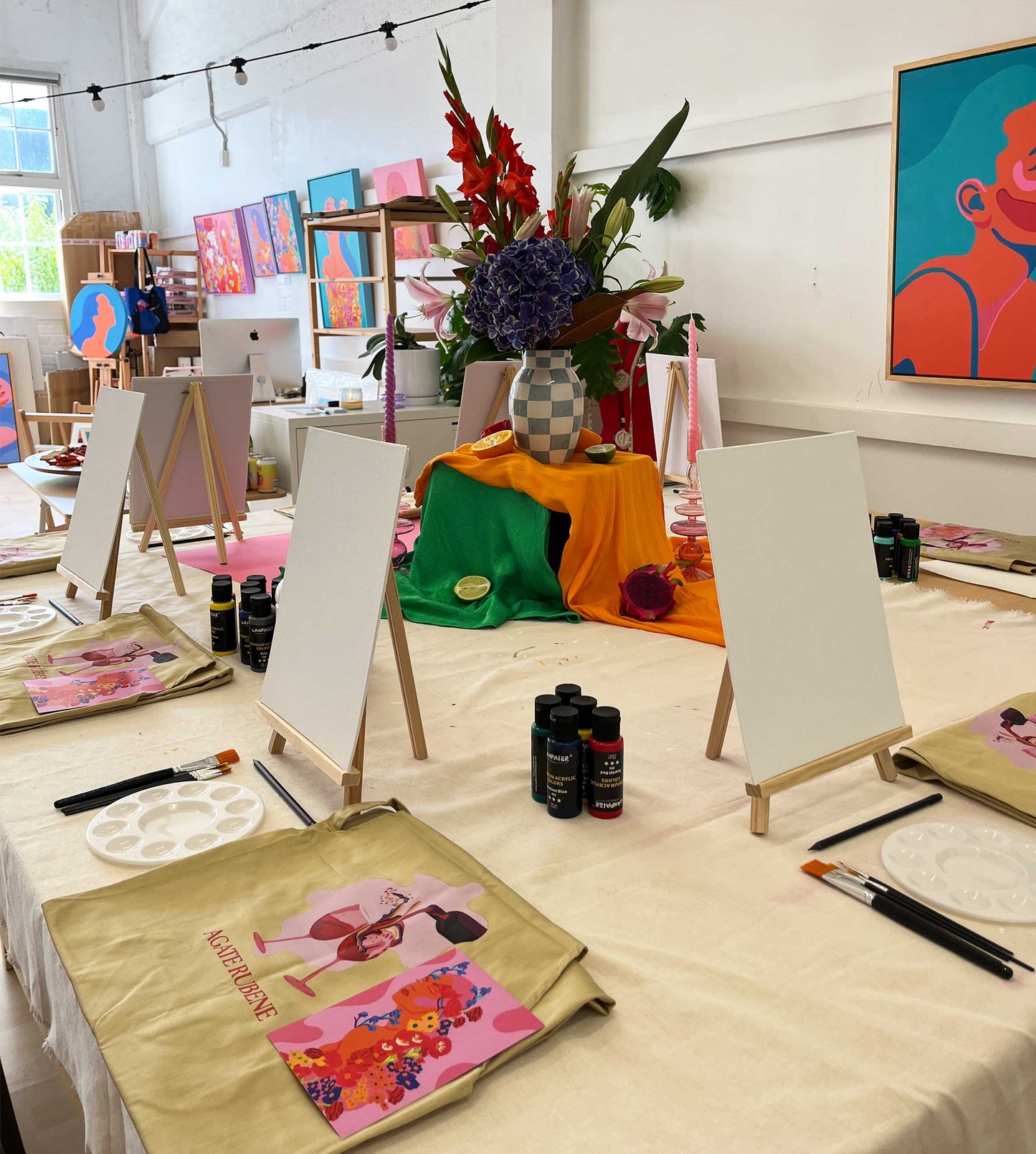 Paint & Bloom – A Bold Still Life Experience