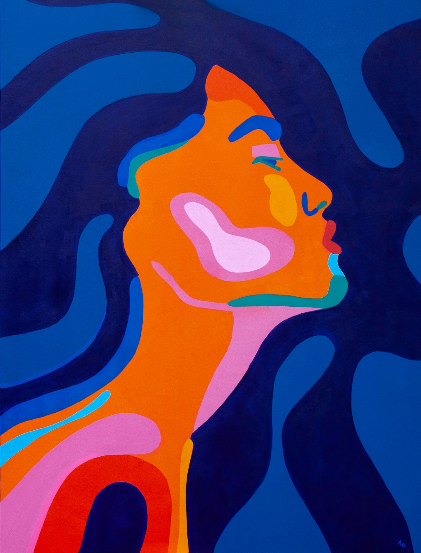 Azure - Original Artwork on Canvas