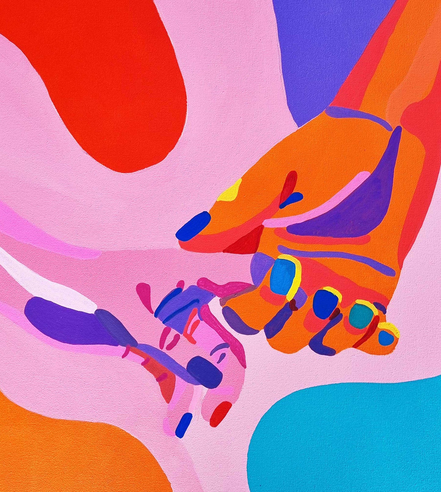 Freefall - Original Artwork on Canvas