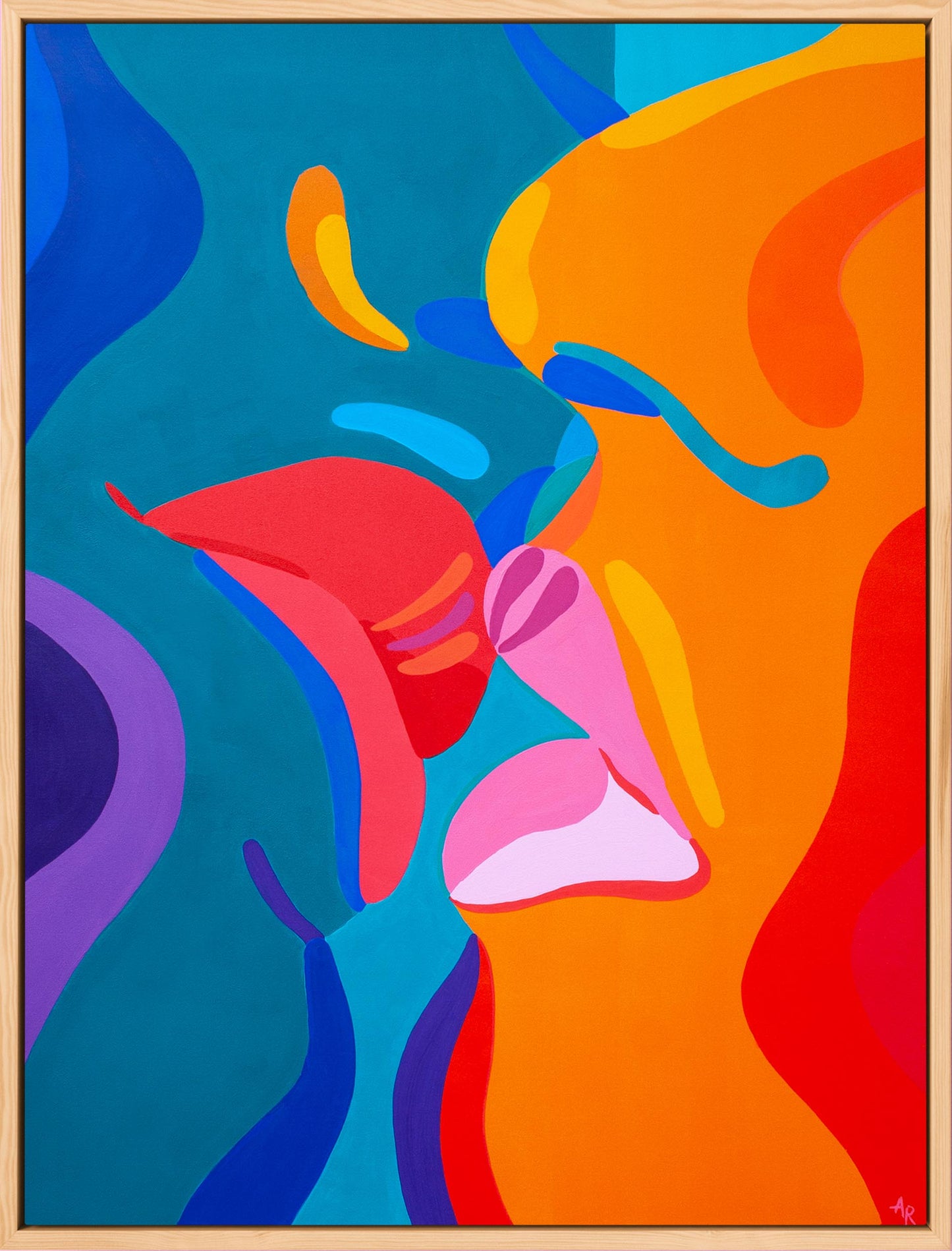 Lovers - Original Artwork on Canvas