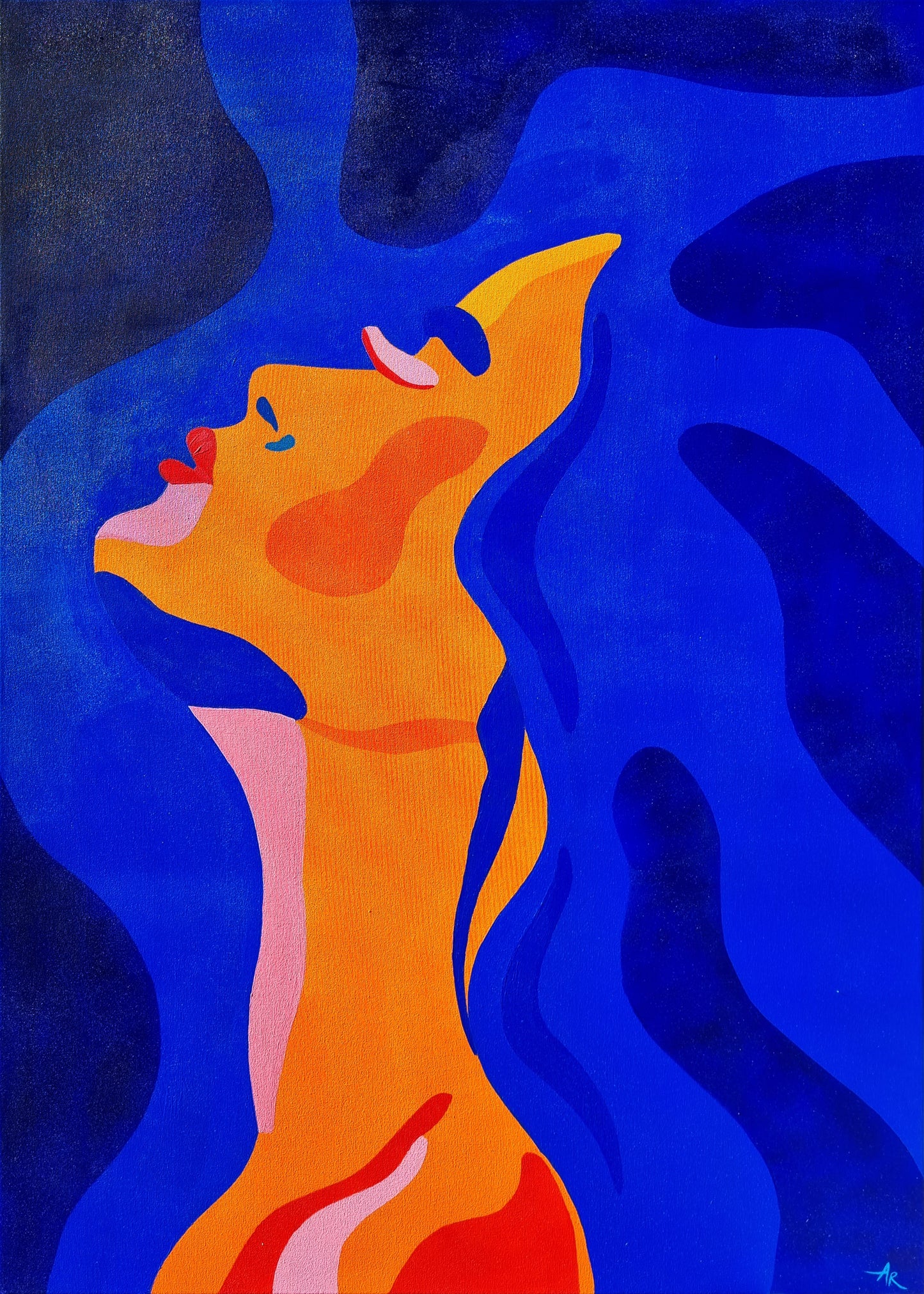 Midnight Blue - Original Artwork