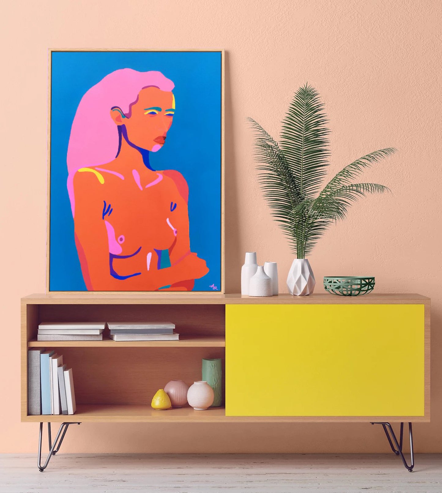 Tangerine - Original Artwork on Canvas