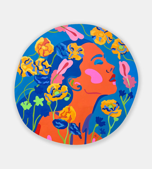 Blue Poppy Original Artwork