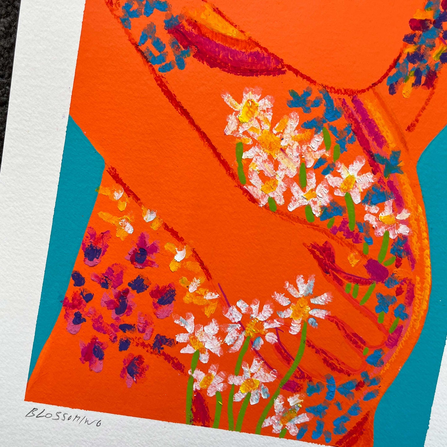 Blossoming - Original Artwork on Paper