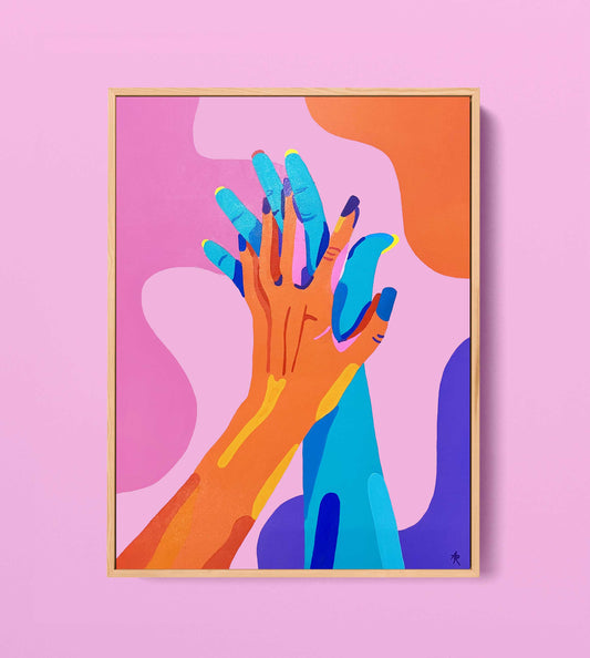 Connected - Original Artwork on Canvas
