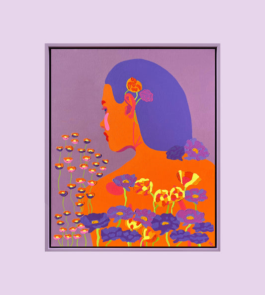 Starlight Blooms Original Artwork