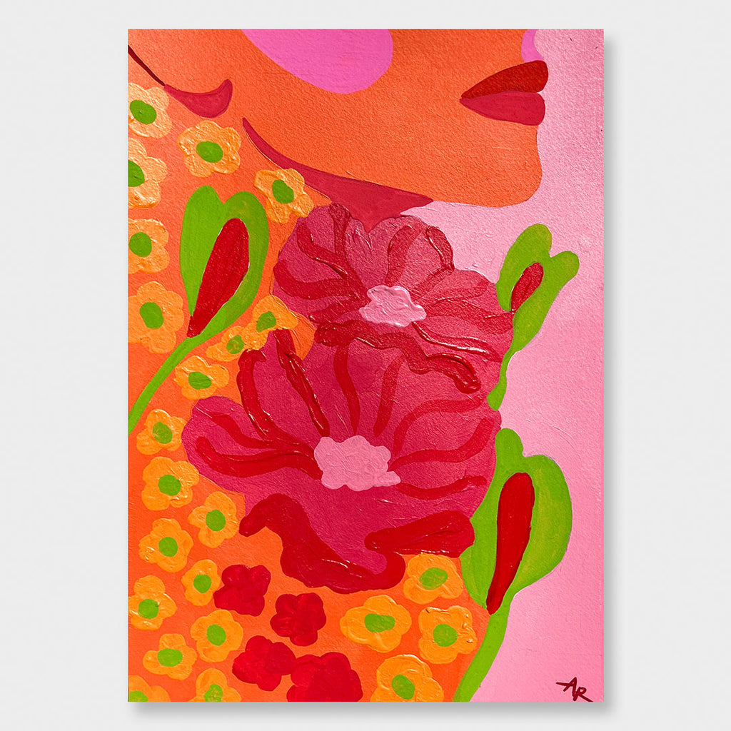 Floral study IV- Original Artwork on Paper