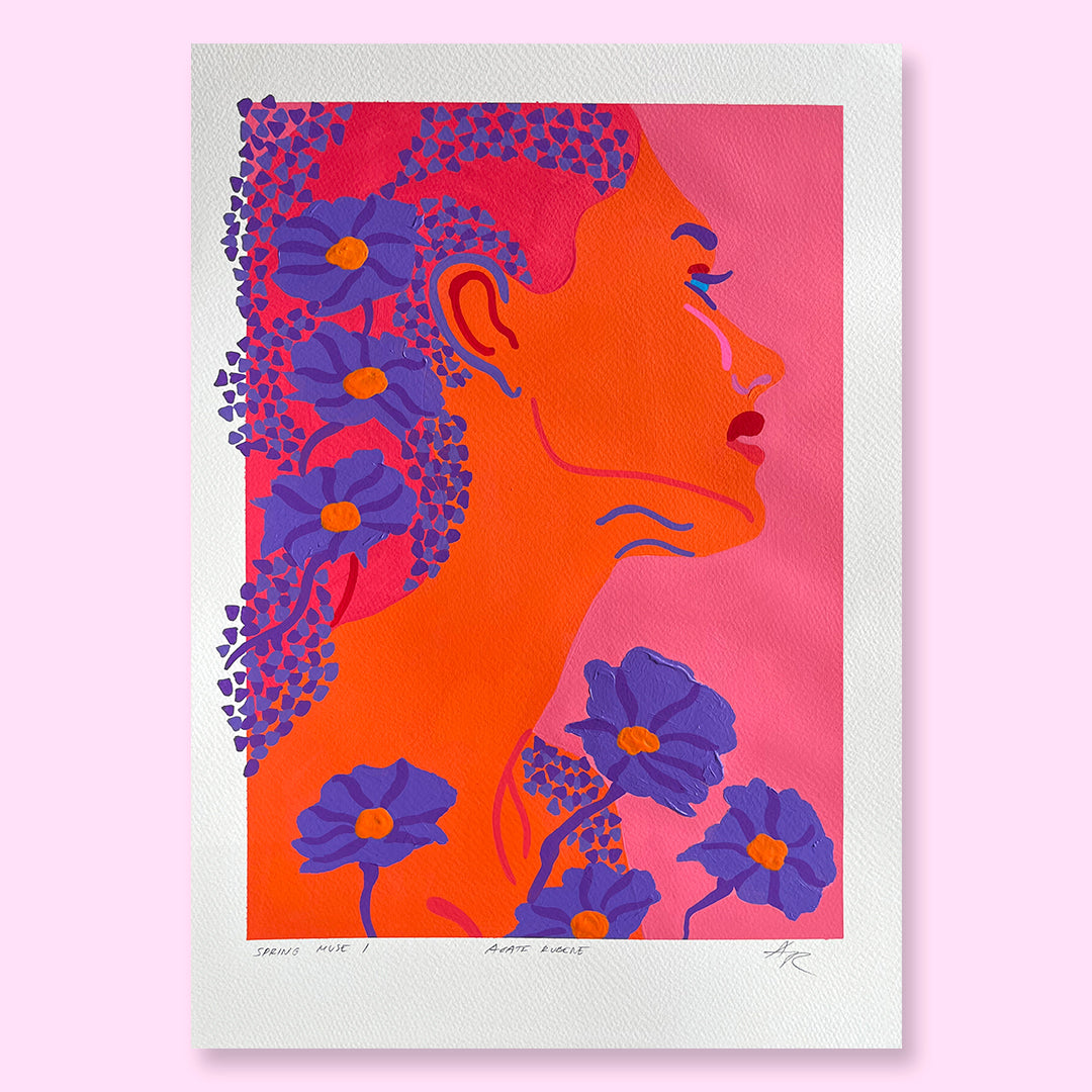 Spring Muse 1 - Original Artwork on Paper