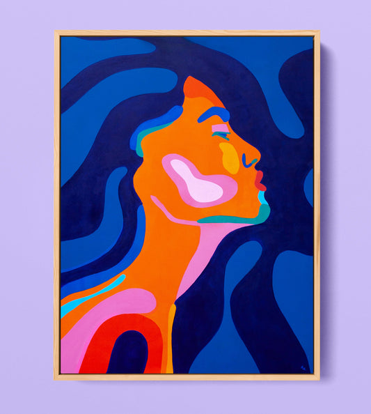 Azure - Original Artwork on Canvas