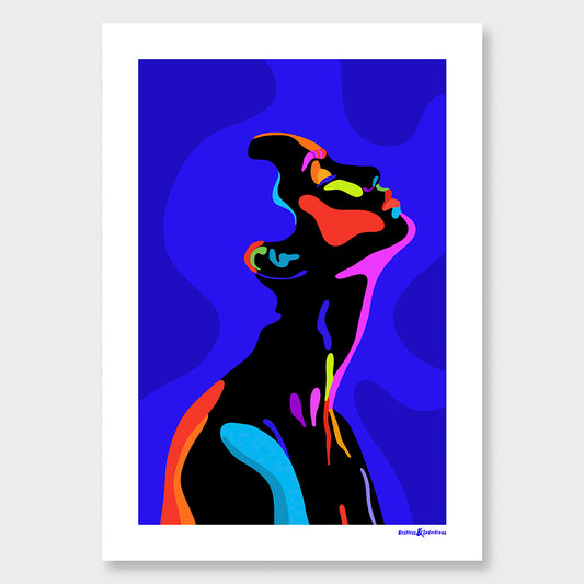 Blue Lagoon Limited Edition print A2-A0