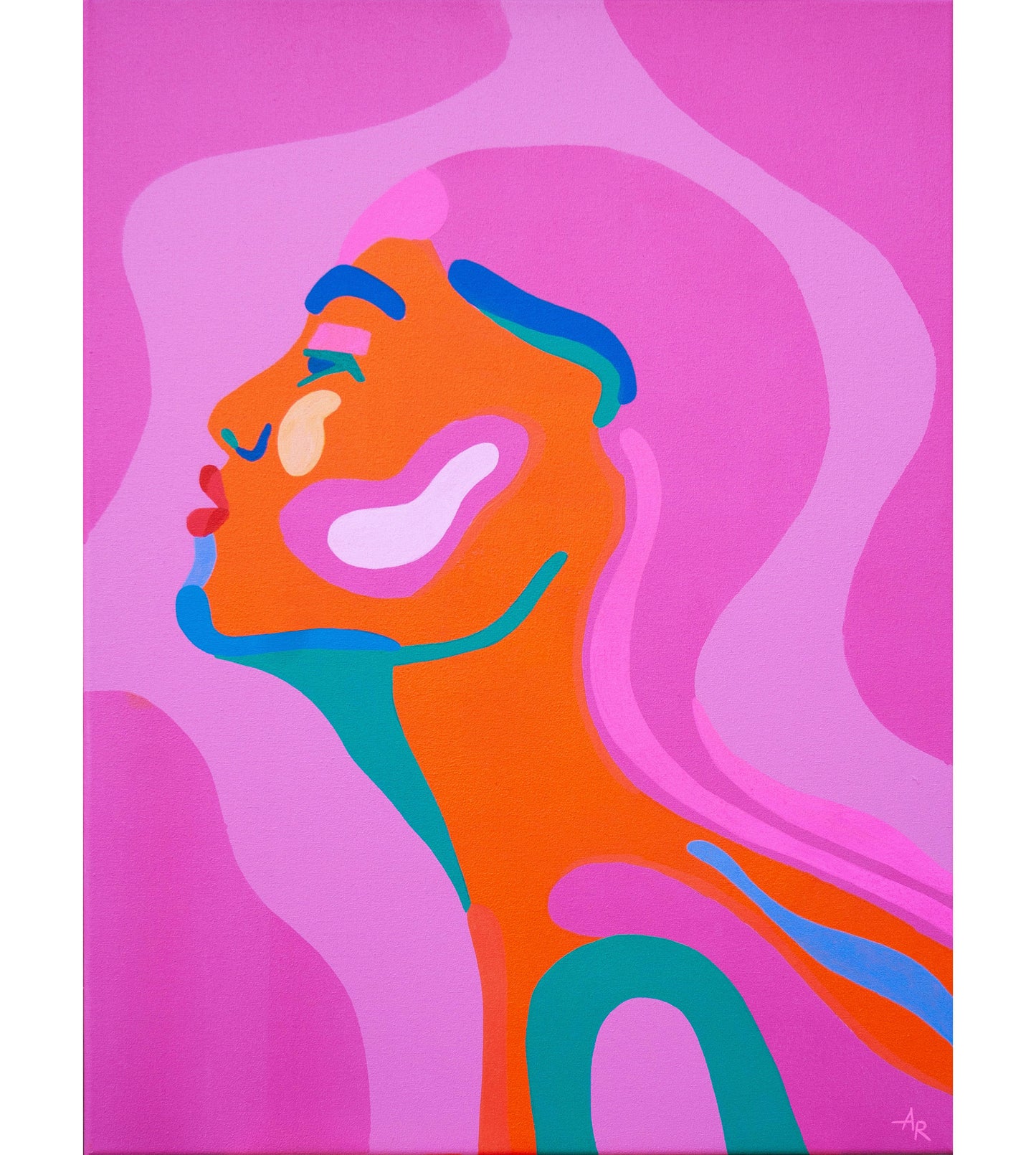 Bubble Gum - Original Artwork on Canvas