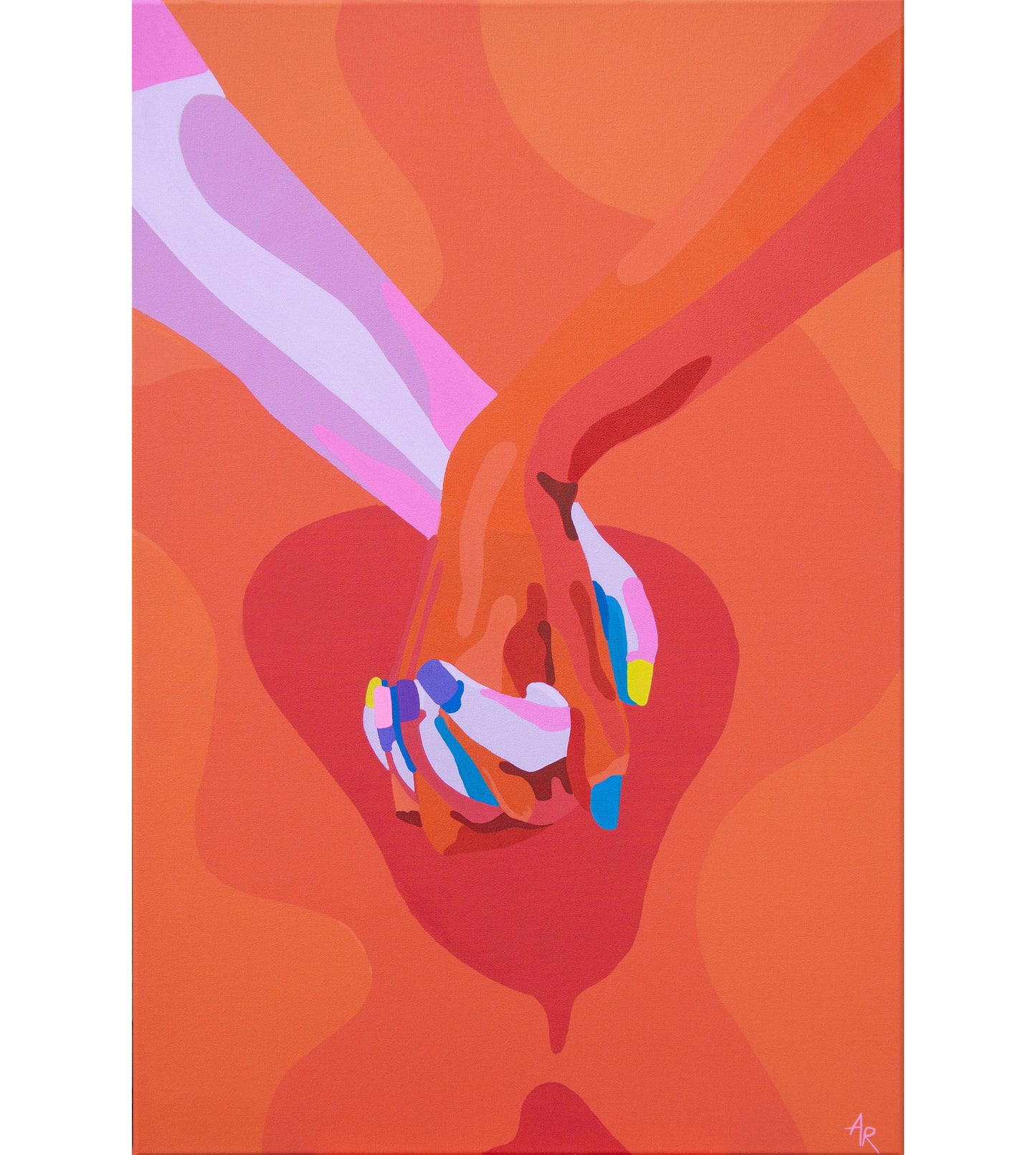 You Make Me Melt - Original Artwork on Canvas